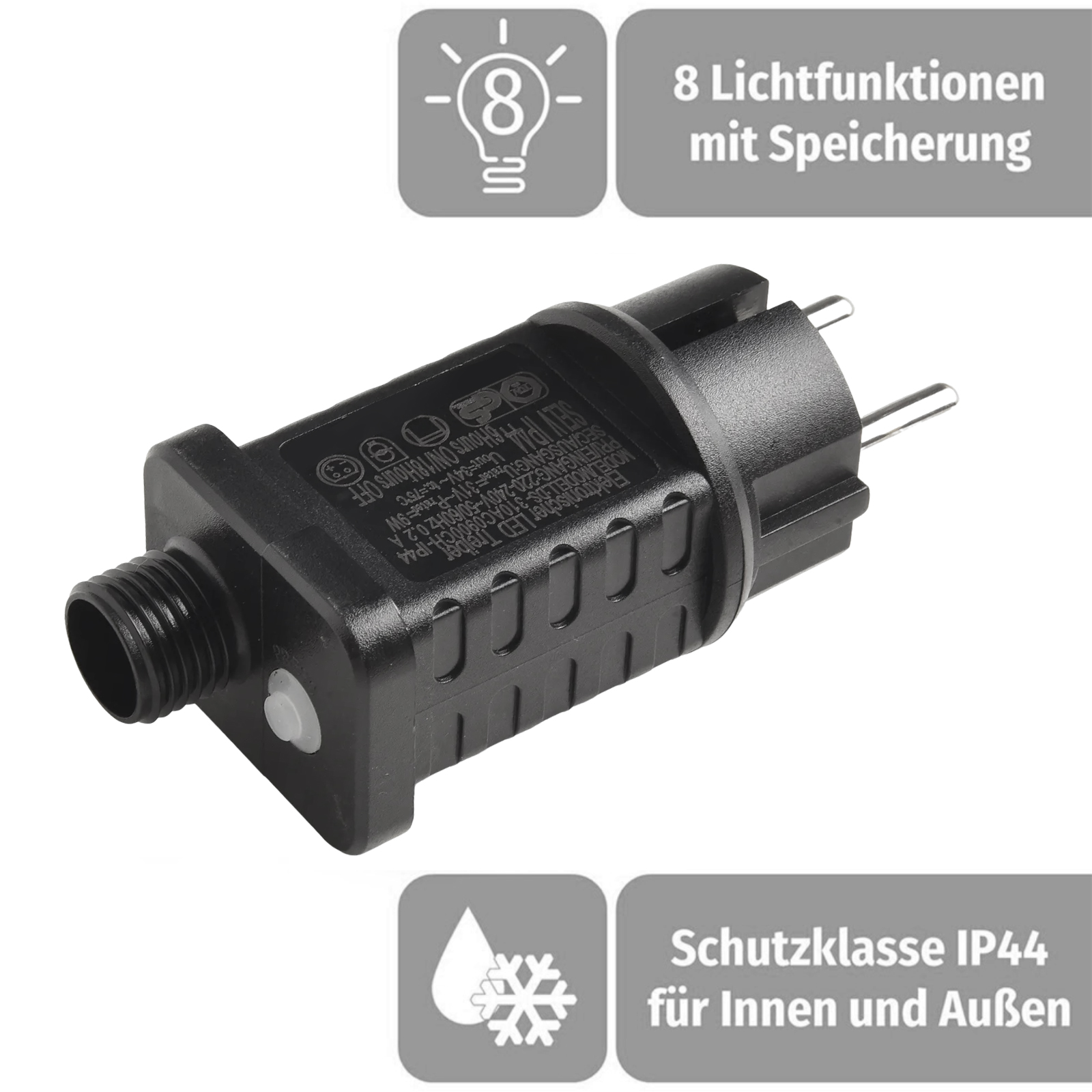 Outdoor Power For Christmas Lights - Zasilacz LED 31V 9W z timerem