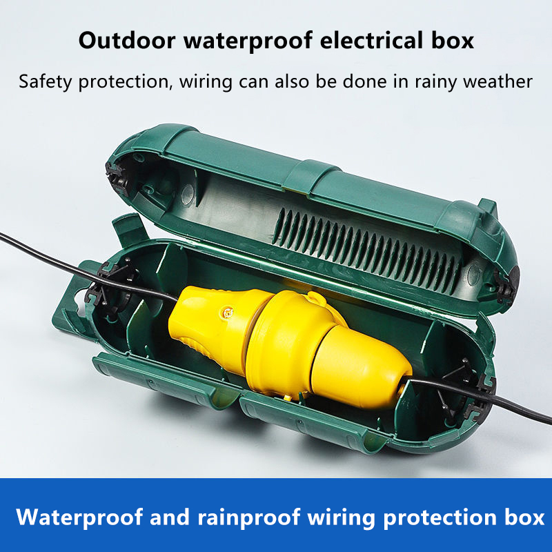 Outdoor Power Point Cover - Osłona zabezpieczająca przedłużacza zewnętrznego z wodoodporną