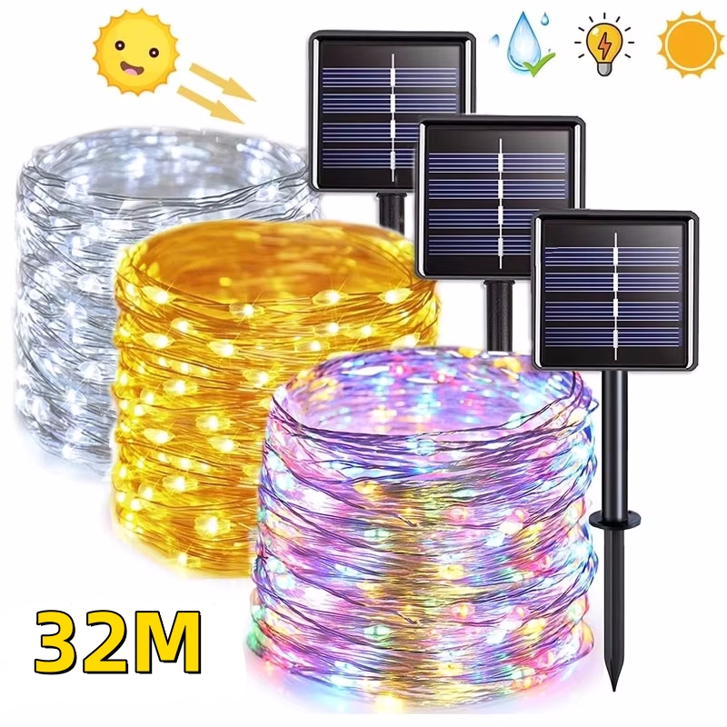 Outdoor Power For Christmas Lights - 32M 300 diod LED zewnętrzna wodoodporna