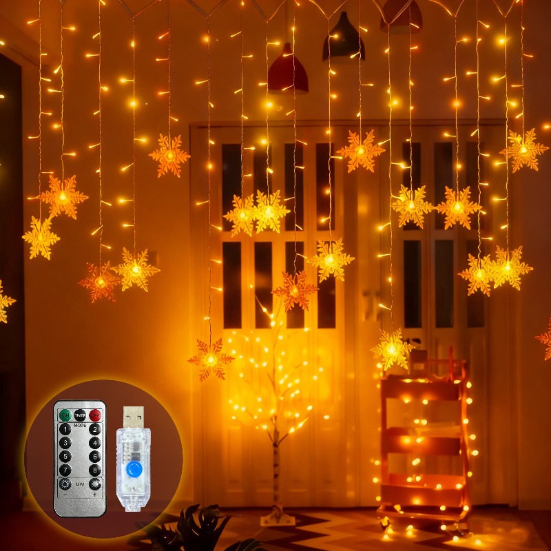 Outdoor Power For Xmas Lights - Zasilane przez USB lampki w kształcie