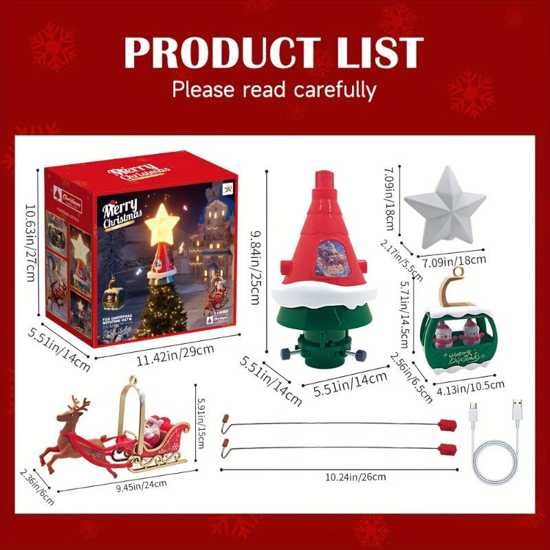 Karuzela na szczyt choinki z m – Outdoor Power For Christmas Lights recenzja i cena