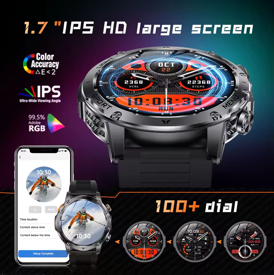 Nowy męski smartwatch sportowy – Outdoor Power Meter recenzja i cena