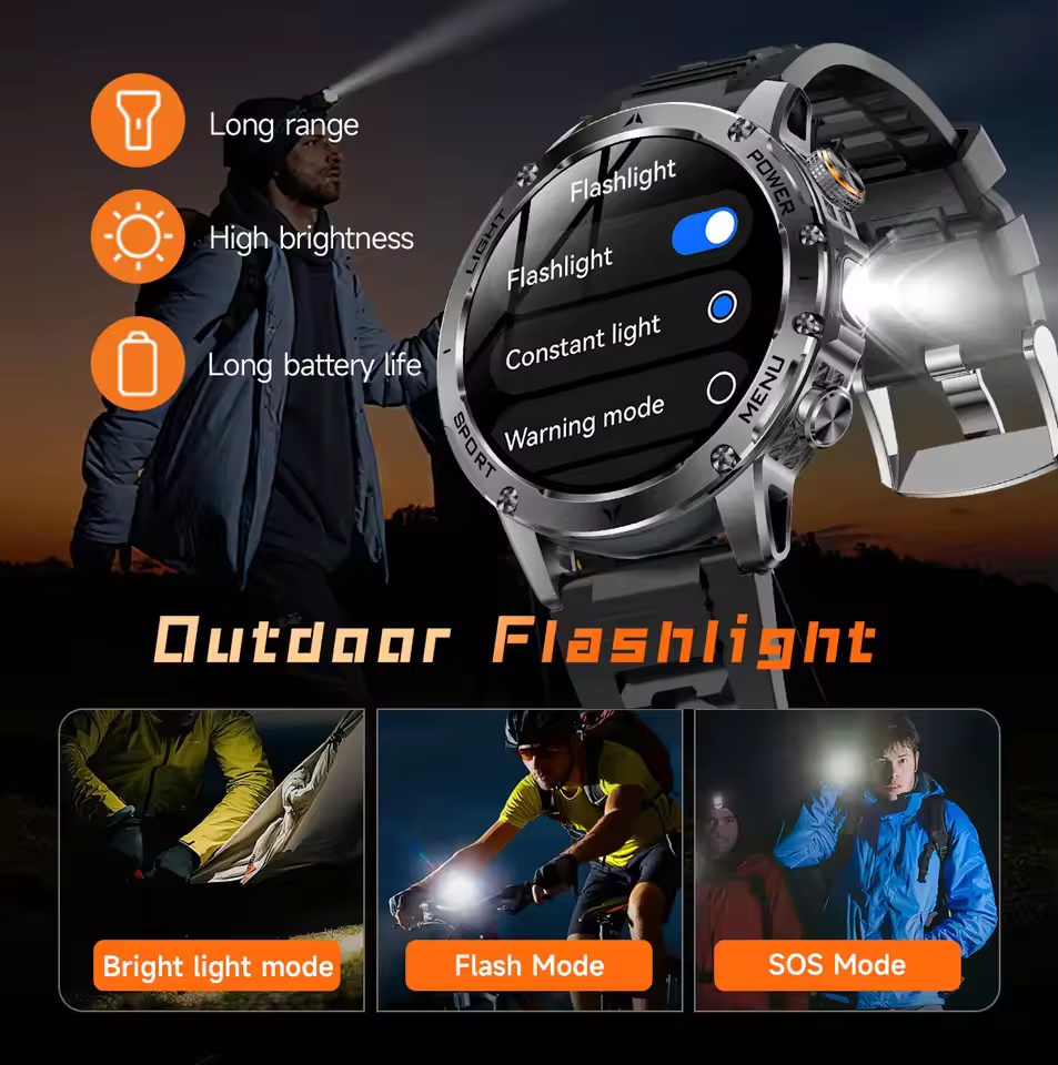 Nowy męski smartwatch sportowy – Outdoor Power Meter recenzja i cena