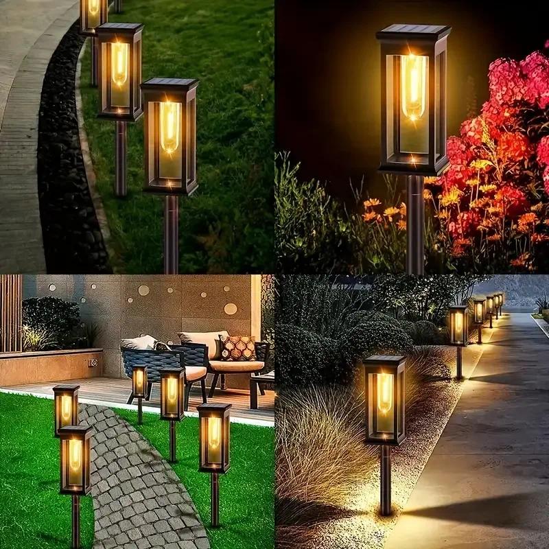 4 szt. Solarnych lamp ogrodowy – Outdoor Power For Christmas Lights recenzja i cena