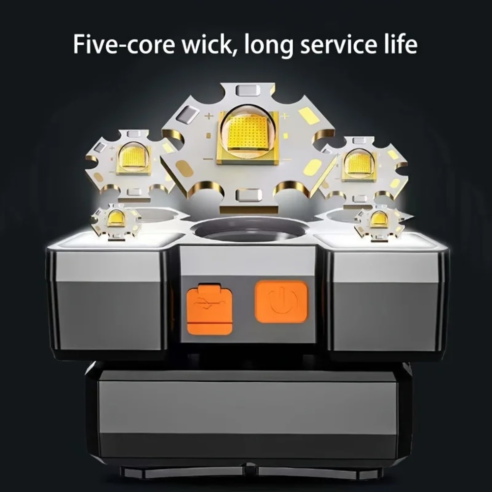 Latarka czołowa 5*LED o dużej  – Outdoor Power Head recenzja i cena