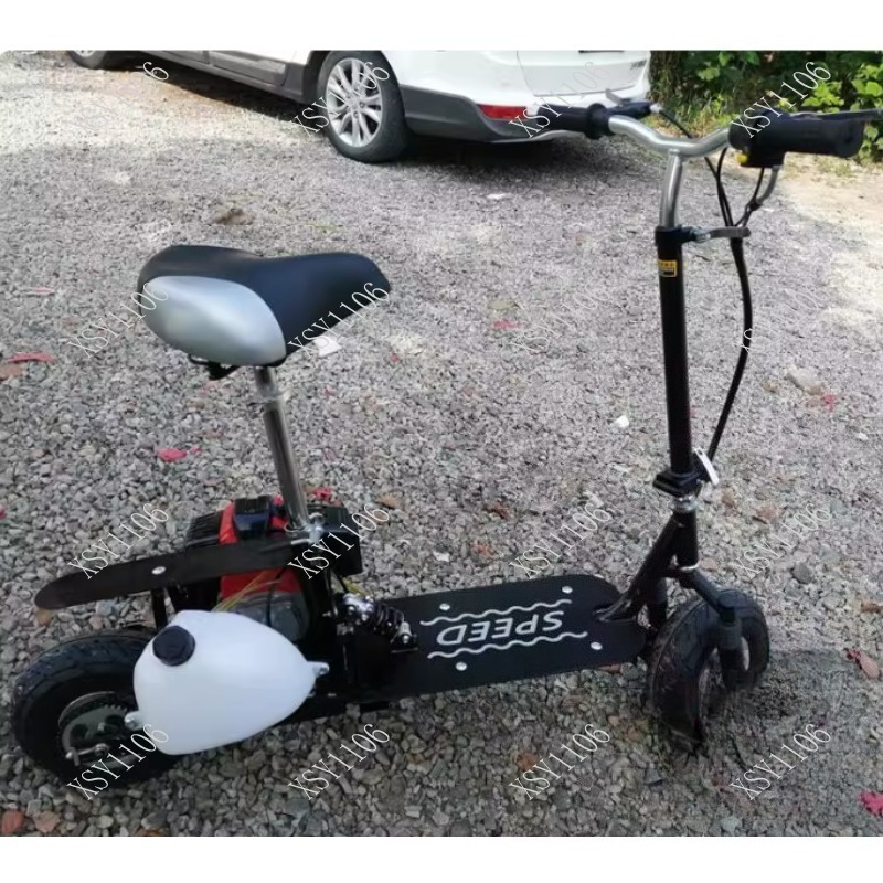 Składany, dwusuwowy mini skute – Outdoor Power And Pedal recenzja i cena