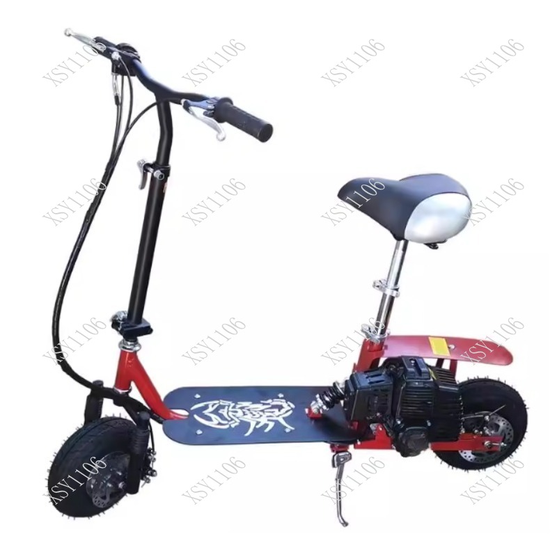 Składany, dwusuwowy mini skute – Outdoor Power And Pedal recenzja i cena