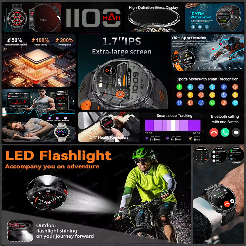 Smartwatch T-REX 3 Military dl – Outdoor Power Meter recenzja i cena