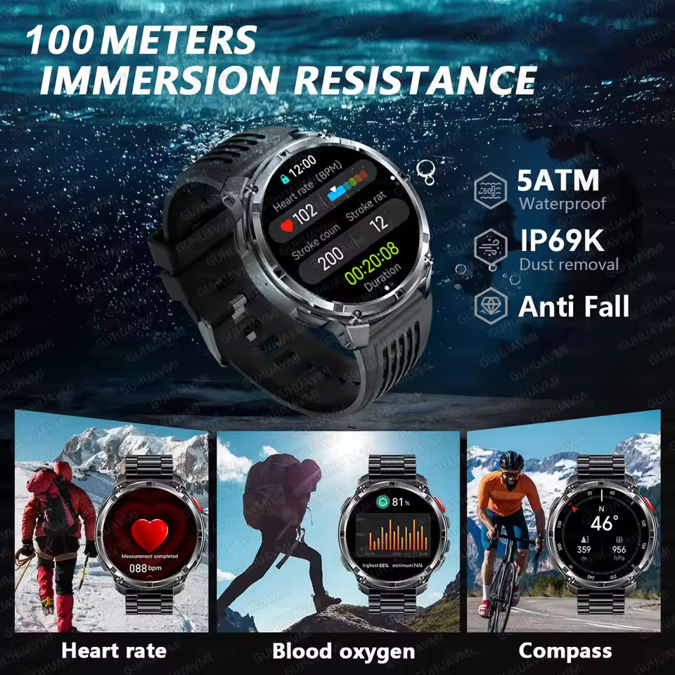 Smartwatch T-REX 3 Military dl – Outdoor Power Meter recenzja i cena