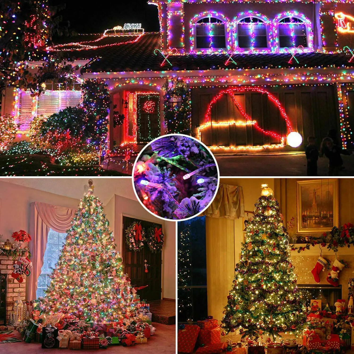 Lampki solarne LED 30/100/300  – Outdoor Solar Power Xmas Lights recenzja i cena