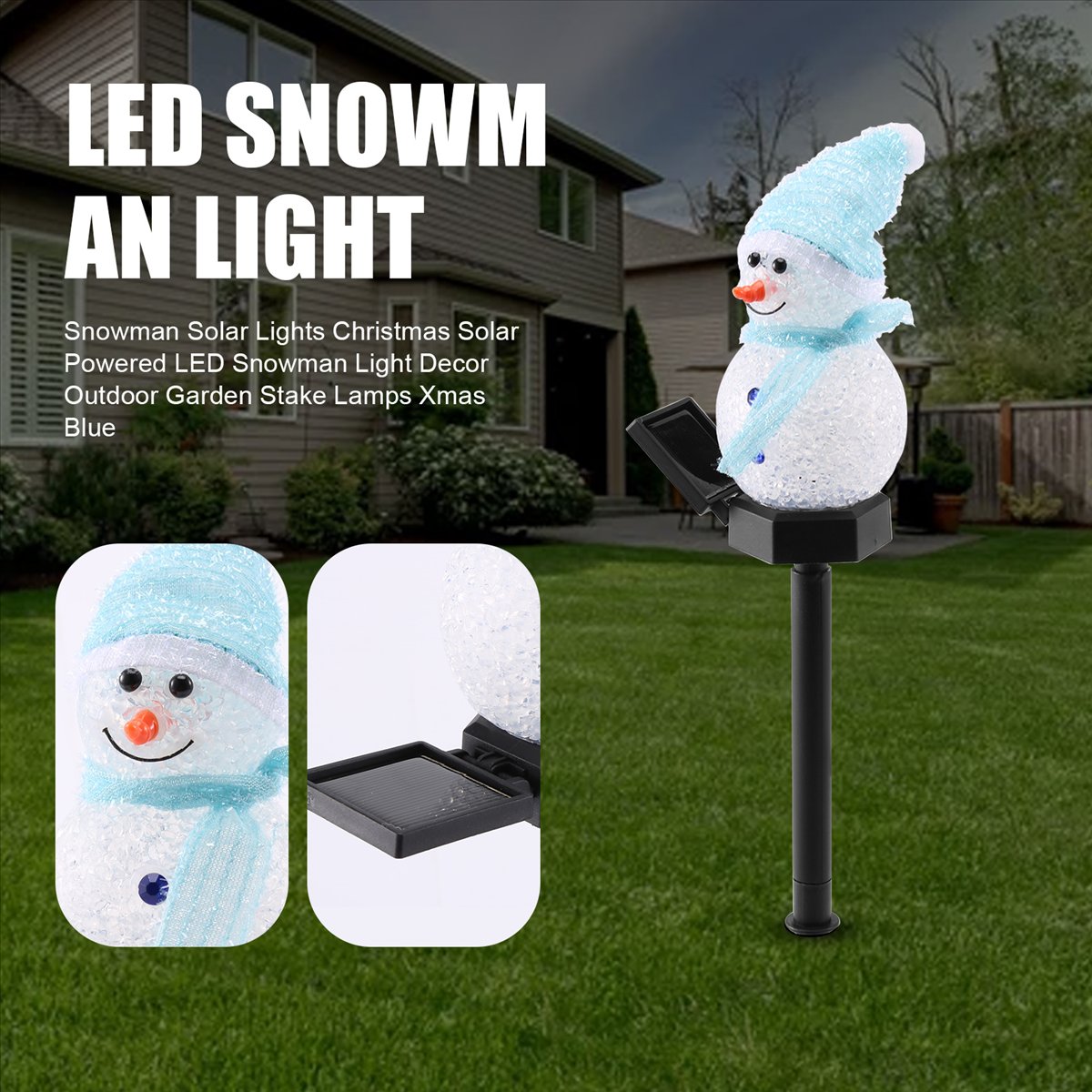 Bezproblemowe - Świąteczne lam – Outdoor Solar Power Xmas Lights recenzja i cena