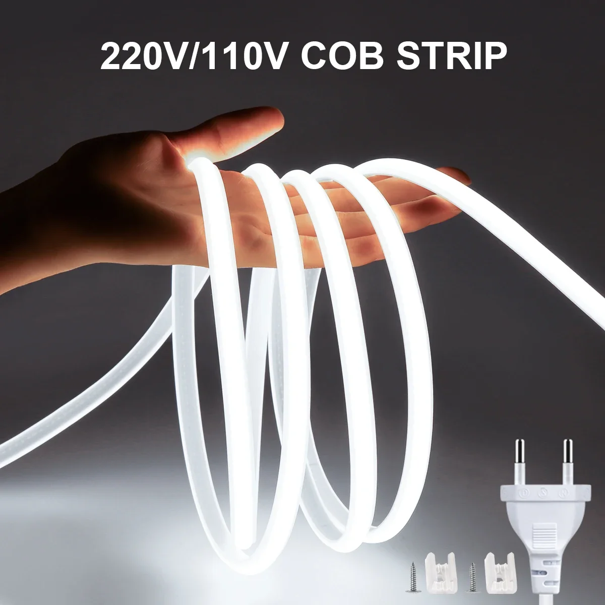 Taśma LED COB 1M-35M 220V 110V – Outdoor Power Vac recenzja i cena