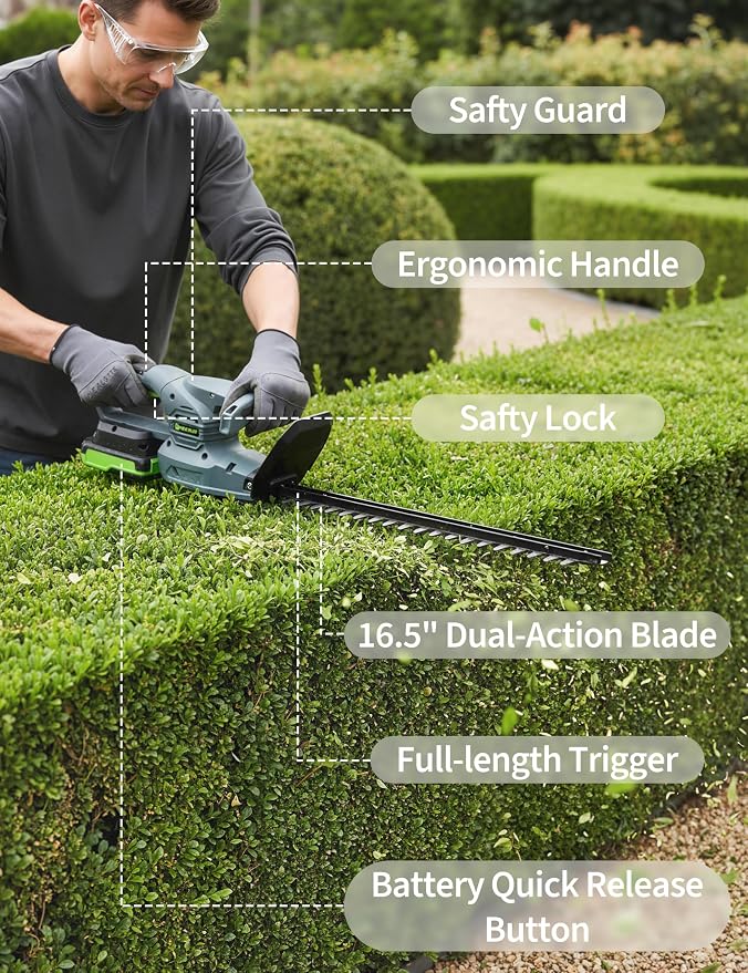 Bezprzewodowe nożyce do żywopł – Hedge Trimmer Cordless recenzja i cena