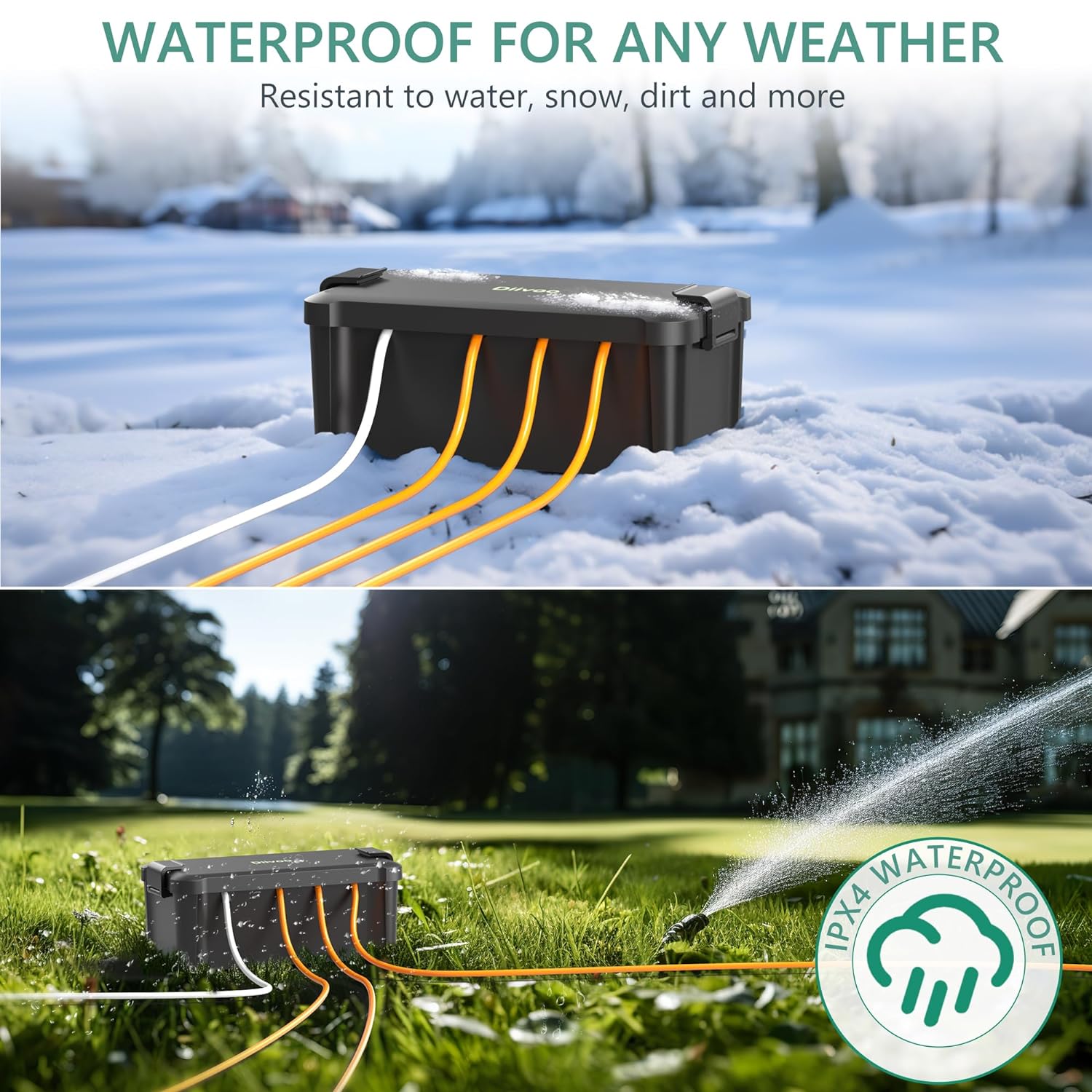 Diivoo Zewnętrzna wodoodporna  – Outdoor Power Port recenzja i cena