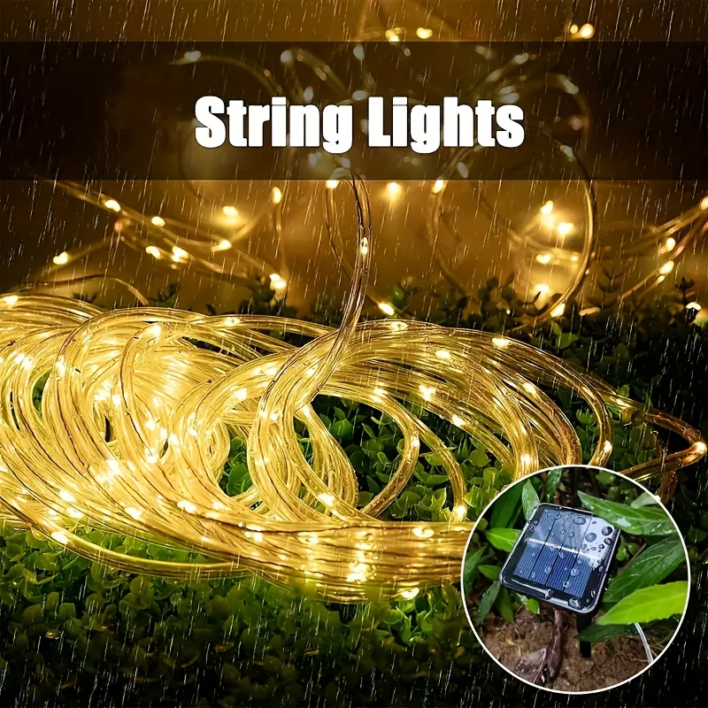 Rurki LED zasilane energią sło – Outdoor Power For Christmas Lights recenzja i cena