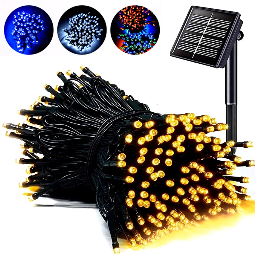 Lampki solarne LED 32m 22m 8 t – Outdoor Power For Christmas Lights recenzja i cena
